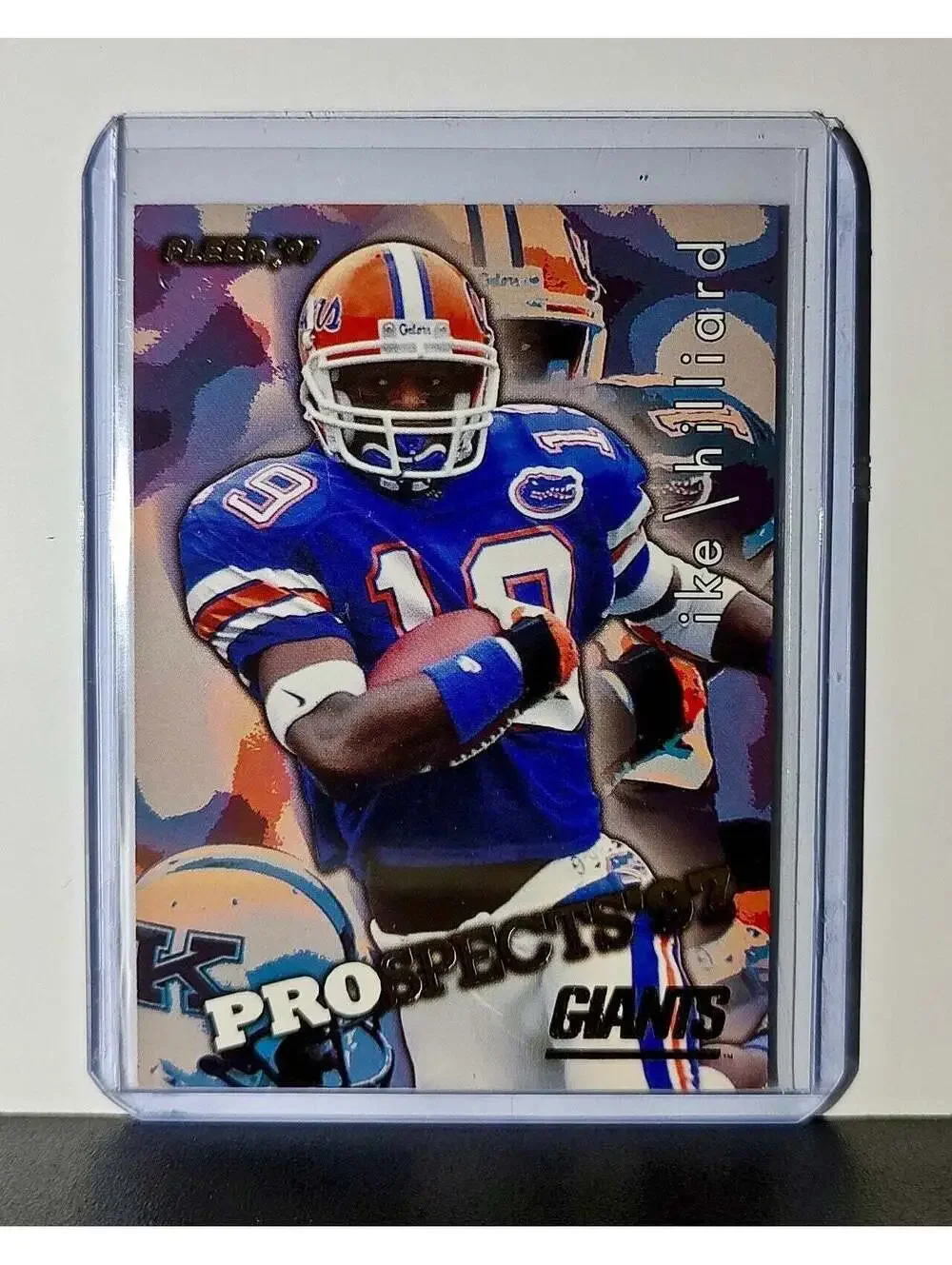 Ike Hilliard 1997 Fleer Prospects NFL #7 Card New York Giants